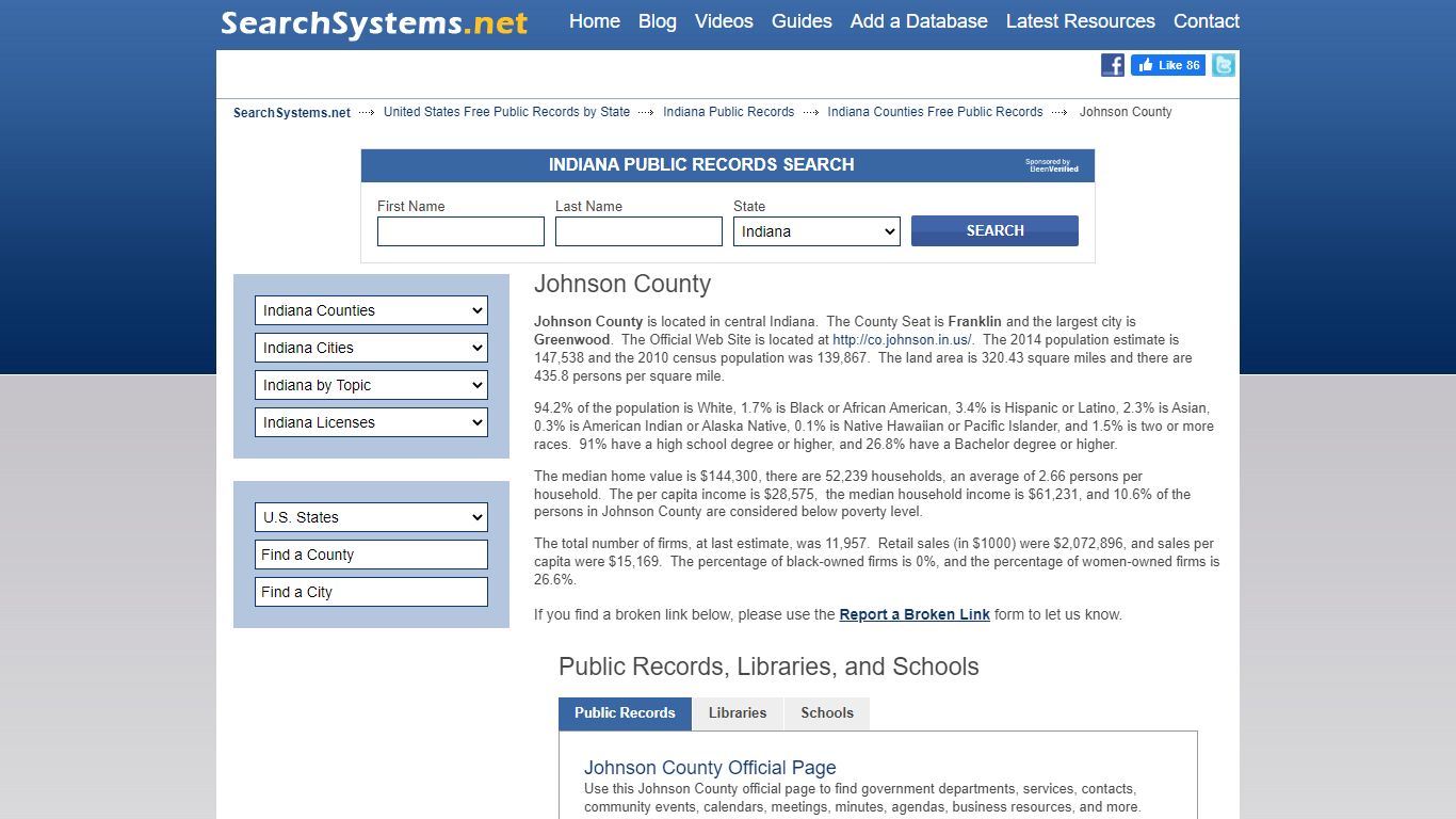 Johnson County Criminal and Public Records